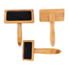 Bamboo Pet Grooming Brush — Shedding & Deshedding